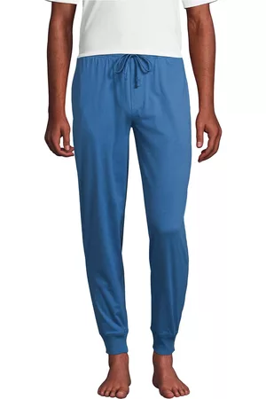 Lands' End Men Sports Pants - Men's Knit Jersey Sleep Jogger
