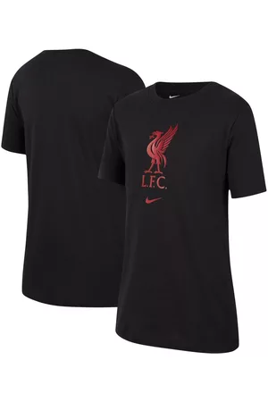 Nike Girls Sports T-Shirts - Youth Boys and Girls Liverpool Crest Club T-shirt