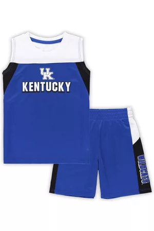 Colosseum Girls Sports T-Shirts - Toddler Boys and Girls Kentucky Wildcats Ozone Tank Top and Shorts Set