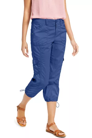 Style & Co Women Capris - Petite Bungee-Hem Capri Pants, Created for Macy's