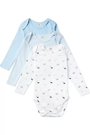 Stellou & Friends Rompers - Unisex Cotton Long Sleeve Onesies, Baby