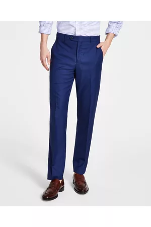 Alfani Men Skinny Pants - Men's Slim-Fit Stretch Solid Suit Pants, Created for Macy's