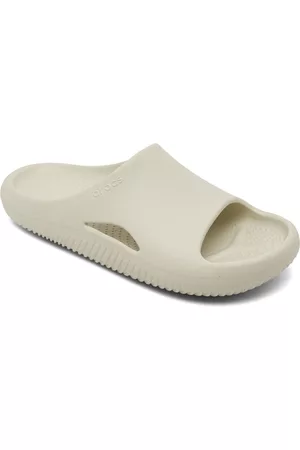 Leased Men Slide Sandals - Crocs Men's Mellow Recovery Slide Sandals from Finish Line