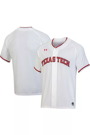 Under Armour Men Sports Tops - Men's Texas Tech Red Raiders Replica Baseball Jersey