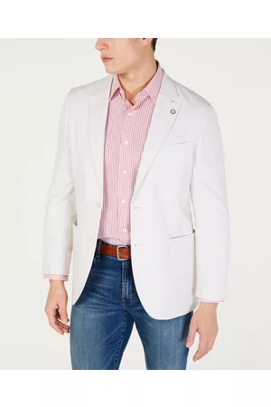 Nautica Men Coats - Men's Modern-Fit Active Solid Sport Coat