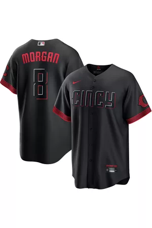 Nike Men Sports Tops - Men's Cincinnati Reds Joe Morgan 2023 City Connect Replica Player Jersey