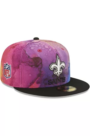 New Era Men Hats - Men's Pink, Black New Orleans Saints 2022 Nfl Crucial Catch 59FIFTY Fitted Hat
