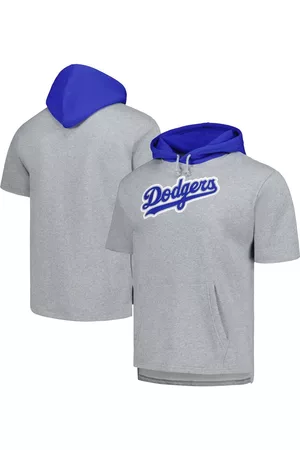 Men's Mitchell & Ness Navy Dallas Cowboys Postgame Short Sleeve Hoodie