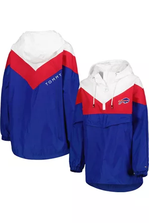 Men's Buffalo Bills Tommy Hilfiger Royal Puffer Parka Hoodie Full-Zip Jacket