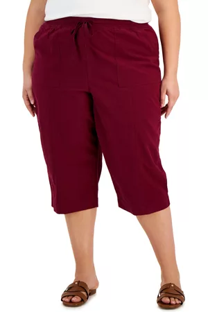 Karen Scott Women Capris - Plus Size Quinn Capri Pants, Created for Macy's
