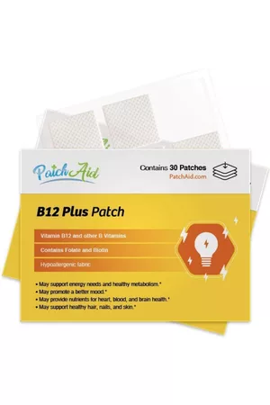 Patchaid B12 Energy Plus Vitamin Patch by (30-Day Supply)
