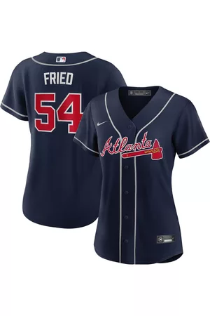 Nike Women Sports Tops - Women's Max Fried Atlanta Braves Alternate Replica Player Jersey