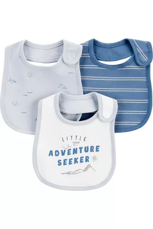 Carters Baby Boys Bibs, Pack of 3