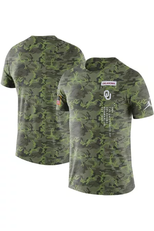Jordan Men Sports T-Shirts - Men's Brand Oklahoma Sooners Military-Inspired T-shirt