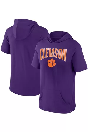 Fanatics Men Hoodies - Men's Branded Clemson Tigers Outline Lower Arch Hoodie T-shirt
