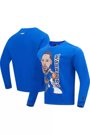Pro Standard Men Sports Hoodies - Men's Stephen Curry Golden State Warriors Avatar Pullover Sweatshirt