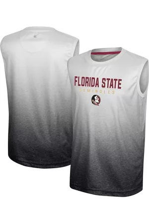 Colosseum Boys Sports T-Shirts - Big Boys White, Black Florida State Seminoles Max Tank Top