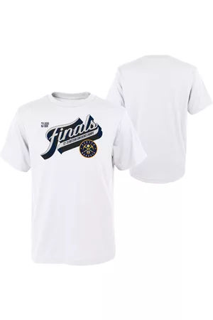 Outerstuff Big Boys and Girls Denver Nuggets 2023 Nba Western Conference Champs Locker Room T-shirt