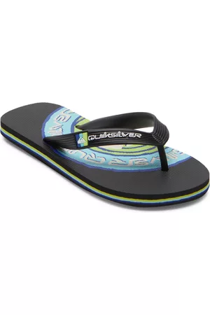 Quiksilver Boys Flip Flops - Little Boys Molokai Art Flip-Flops
