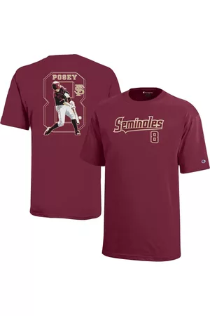 Champion Boys Sports T-Shirts - Big Boys Buster Posey Florida State Seminoles Name and Number T-shirt