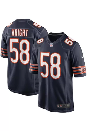 Nike Men Sports Tops - Men's Darnell Wright Chicago Bears 2023 Nfl Draft First Round Pick Game Jersey