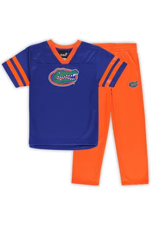 Outerstuff Infant Boys and Girls Royal, Orange Florida Gators Red Zone Jersey and Pants Set - Royal, Orange