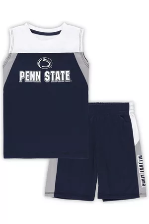 Colosseum Boys Sports T-Shirts - Toddler Boys Penn State Nittany Lions Ozone Tank Top and Shorts Set