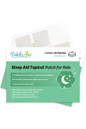 Patchaid Sleep Aid Topical Patch for Kids by Melatonin-Free! (30-Day Supply)