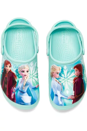 Leased Girls Clogs - Crocs Little Girls Fun Lab Frozen 2 Clogs from Finish Line