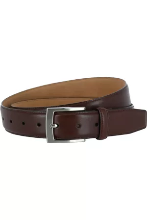 Trafalgar Men Belts - Men's Caleb 35mm Leather Casual Belt