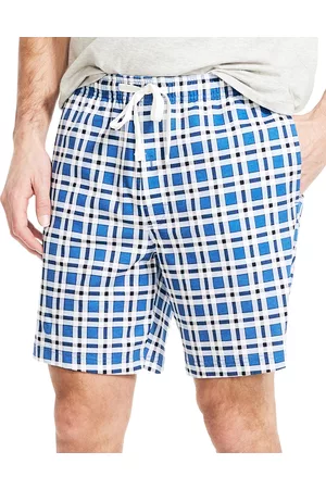 Nautica Men Plaid Shorts - Men's Classic-Fit Plaid Cotton Sleep Shorts