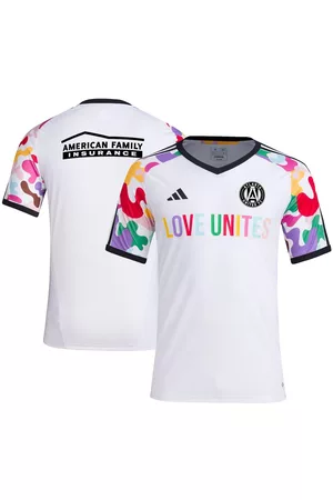 adidas Men Sports Tops - Men's Atlanta United Fc 2023 Pride Pre-Match Top