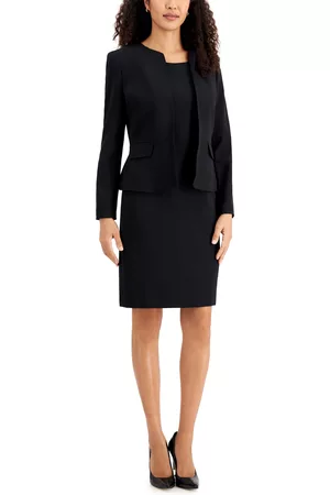 Le Suit Women Office & Work Dresses - Collarless Dress Suit, Regular & Petite Sizes