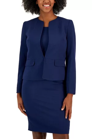 Le Suit Women Office & Work Dresses - Collarless Dress Suit, Regular & Petite Sizes
