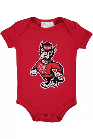 Two Feet Ahead Girls Swimsuits - Infant Boys and Girls Nc State Wolfpack Big Logo Bodysuit