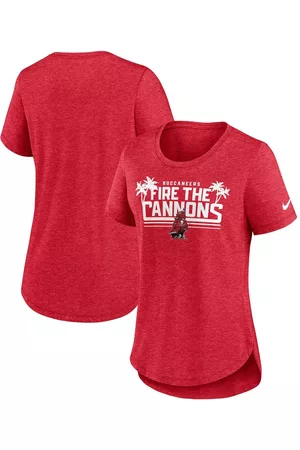 Nike Women Sports T-Shirts - Women's Tampa Bay Buccaneers Local Fashion Tri-Blend T-shirt