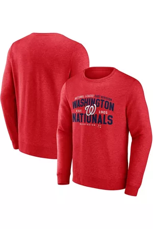 Fanatics Men Sports Hoodies - Men's Branded Washington Nationals Classic Move Pullover Sweatshirt