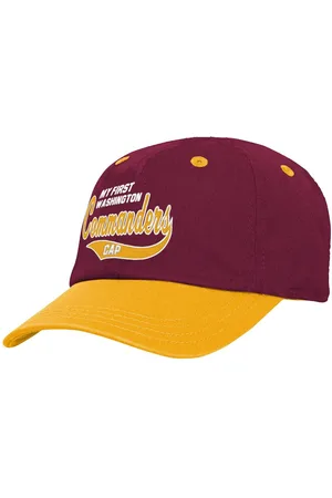 Outerstuff Infant Boys and Girls Burgundy, Gold Washington Commanders My First Tail Sweep Slouch Flex Hat - Burgundy, Gold