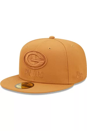 Men's New Era Orange Cleveland Browns Omaha Throwback 59FIFTY Fitted Hat