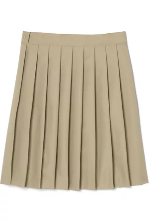French Toast Little Girls Adjustable Waist Mid-Length Pleated Skirt