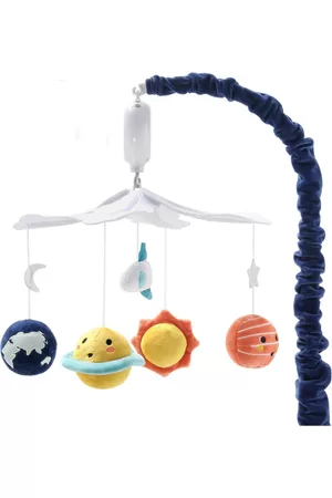 The Peanutshell Spectacular Space Baby Musical Crib Mobile, 12 Lullabies