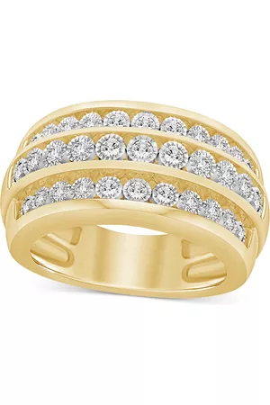 BLISS Monique Lhuillier Diamond Triple Row Band (3/4 ct. t.w.) in 14k Gold