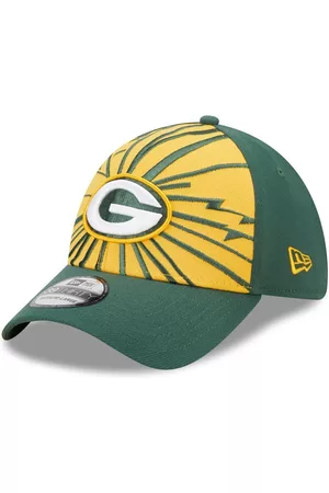 Green Bay Packers New Era SEC 2022 Sideline 39THIRTY Flex Hat - Gold