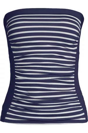 Tall Soft Rib Fold Over Bandeau Top