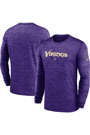 Men's New Era Purple Minnesota Vikings Combine Authentic Offsides Long  Sleeve T-Shirt