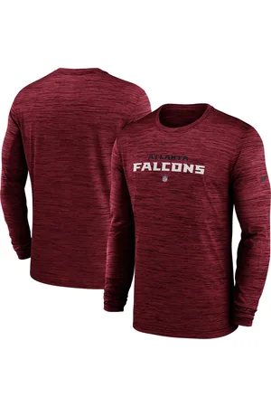 Atlanta Falcons Nike Sideline Team Velocity Performance Long Sleeve T-Shirt  - Red