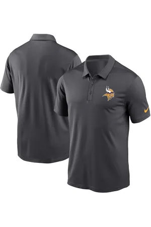 Nike Men's Minnesota Vikings Franchise Black Polo