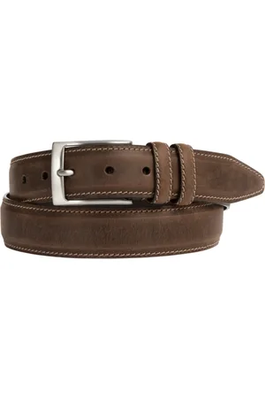 Johnston & Murphy Distressed Casual Belt