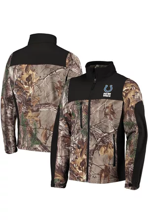 Men's Dunbrooke Realtree Camo New York Giants Circle Sportsman Waterproof Packable Full-Zip Jacket Size: Medium