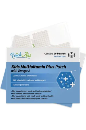 Patchaid Kids Multivitamin Plus Topical Patch with Omega-3 by (30-Day Supply)